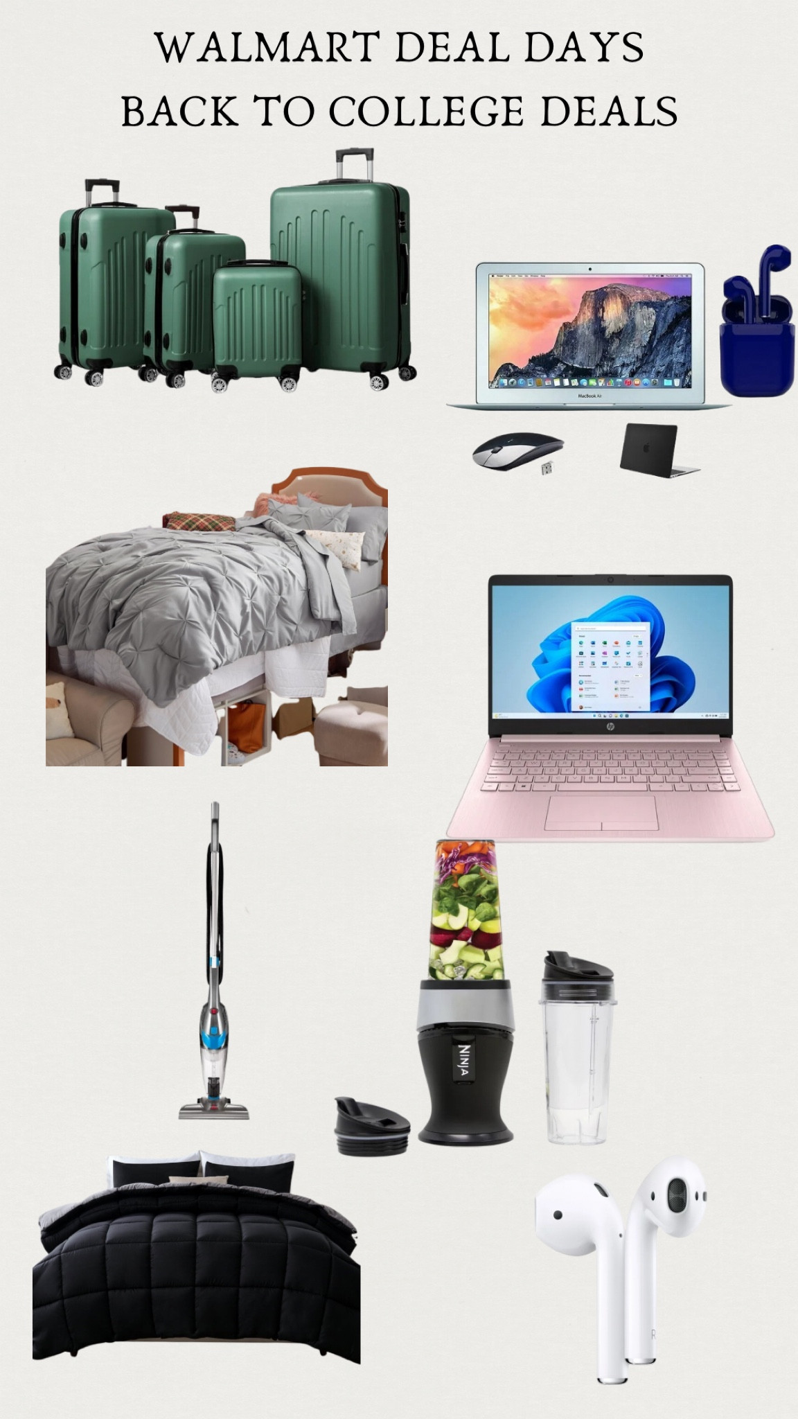 @walmart deal days are back! Go get all your college necessities on deal now through July 11th. 

#walmart #walmartpartner 

#LTKFindsUnder100 #LTKSaleAlert #LTKFamily