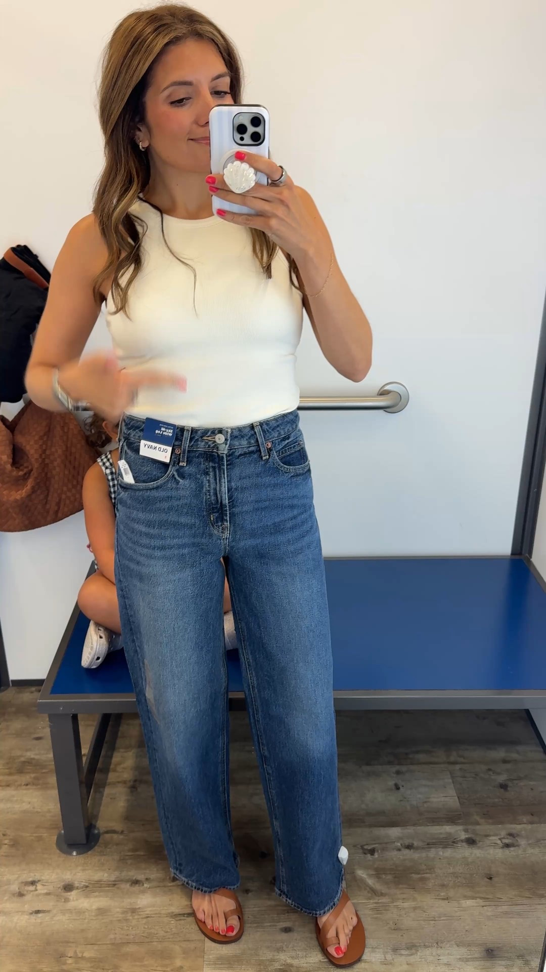 Best old navy jeans ever!! Back in stock and on sale! I’m in a size 2 regular length. 

#LTKOver40 #LTKSaleAlert #LTKFindsUnder50