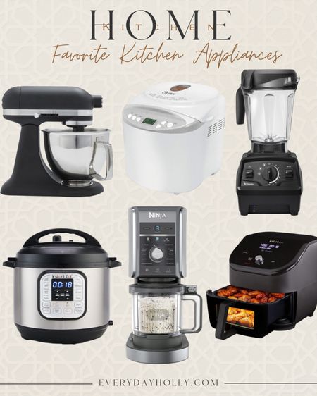Favorite Kitchen Appliances

Home  Home finds  Kitchen  Kitchen appliances  Kitchenaid  Bread maker  Blender  Instant pot  Ninja creami  Air fryer 

#LTKhome #LTKSeasonal