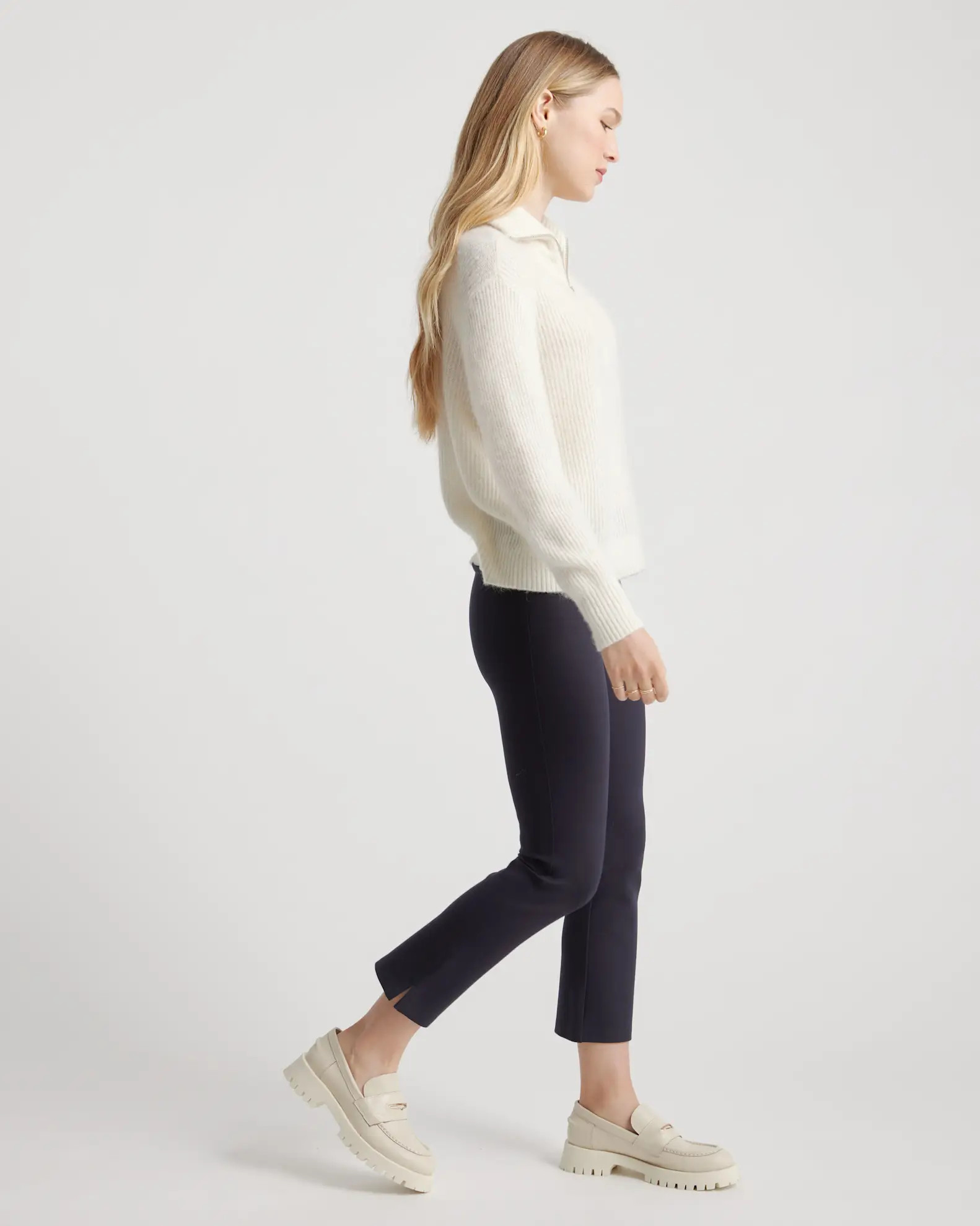 Ultra-Stretch Ponte Kick Flare Pants | Quince