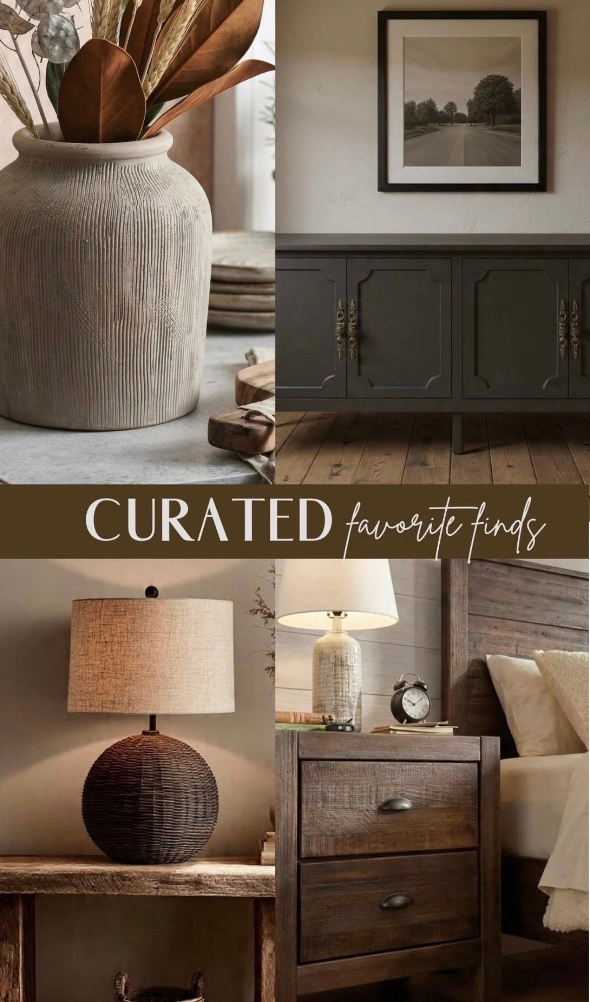 Curated cozy and neutral home finds I’m loving lately 🤎
Affordable and stylish furniture and accents

#LTKHome #LTKSaleAlert