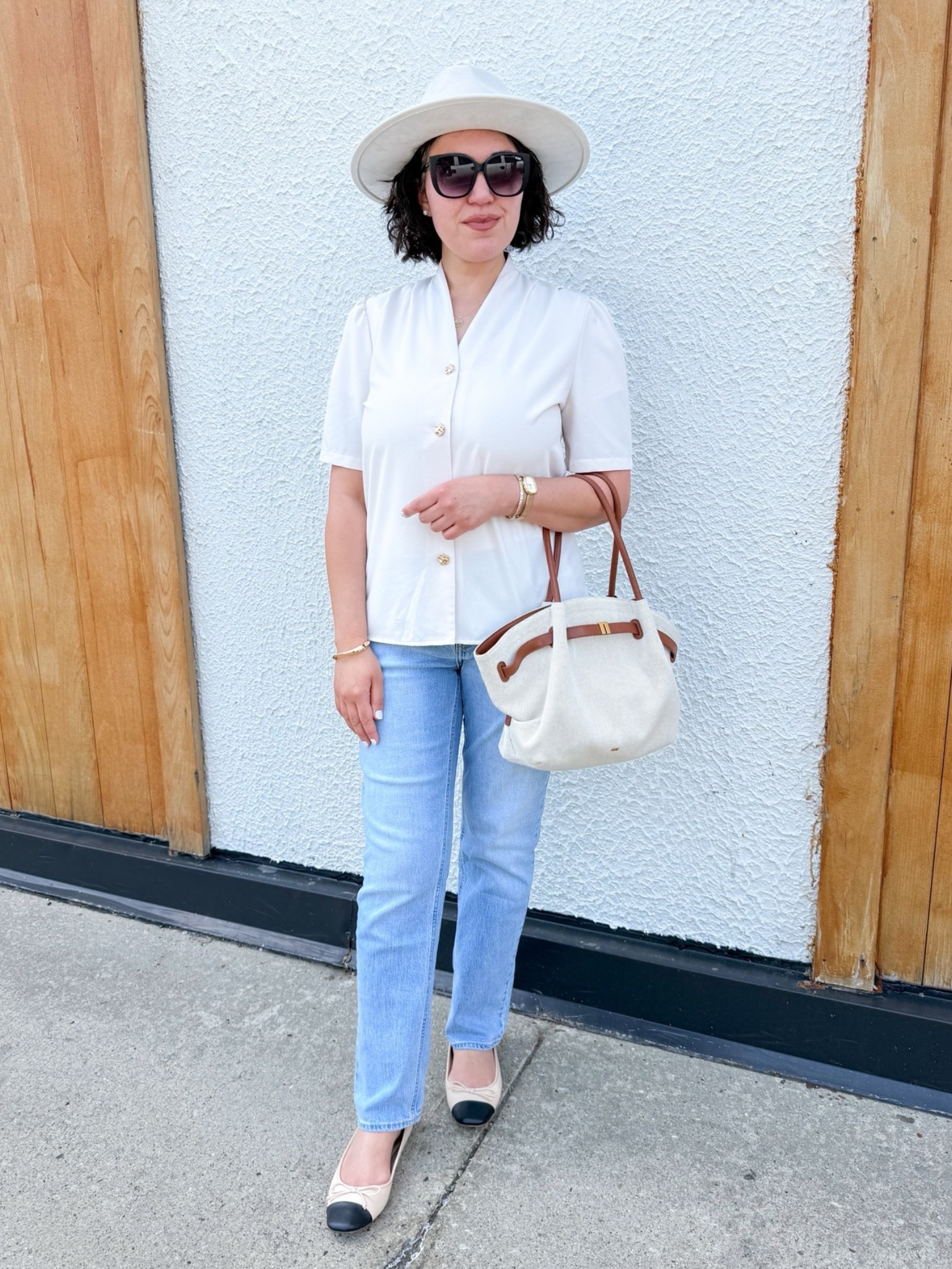 Summer outfit, jeans outfit, casual friday workwear

#LTKootd #LTKWorkwear #LTKxAbercrombie