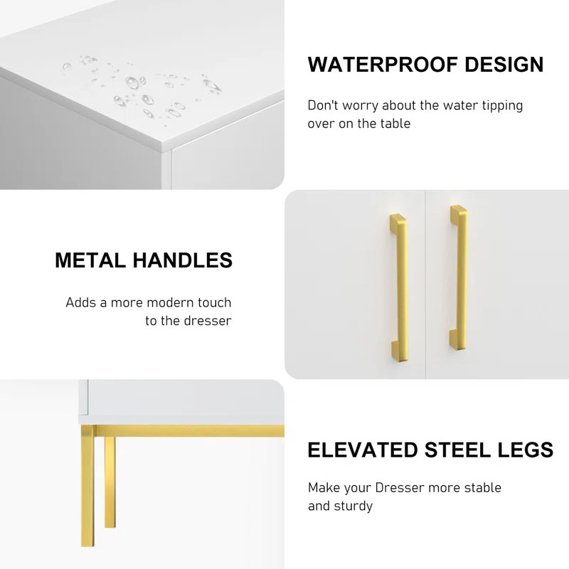 Fortunia 31.5'' Tall 2 - Door Accent Cabinet | Wayfair North America