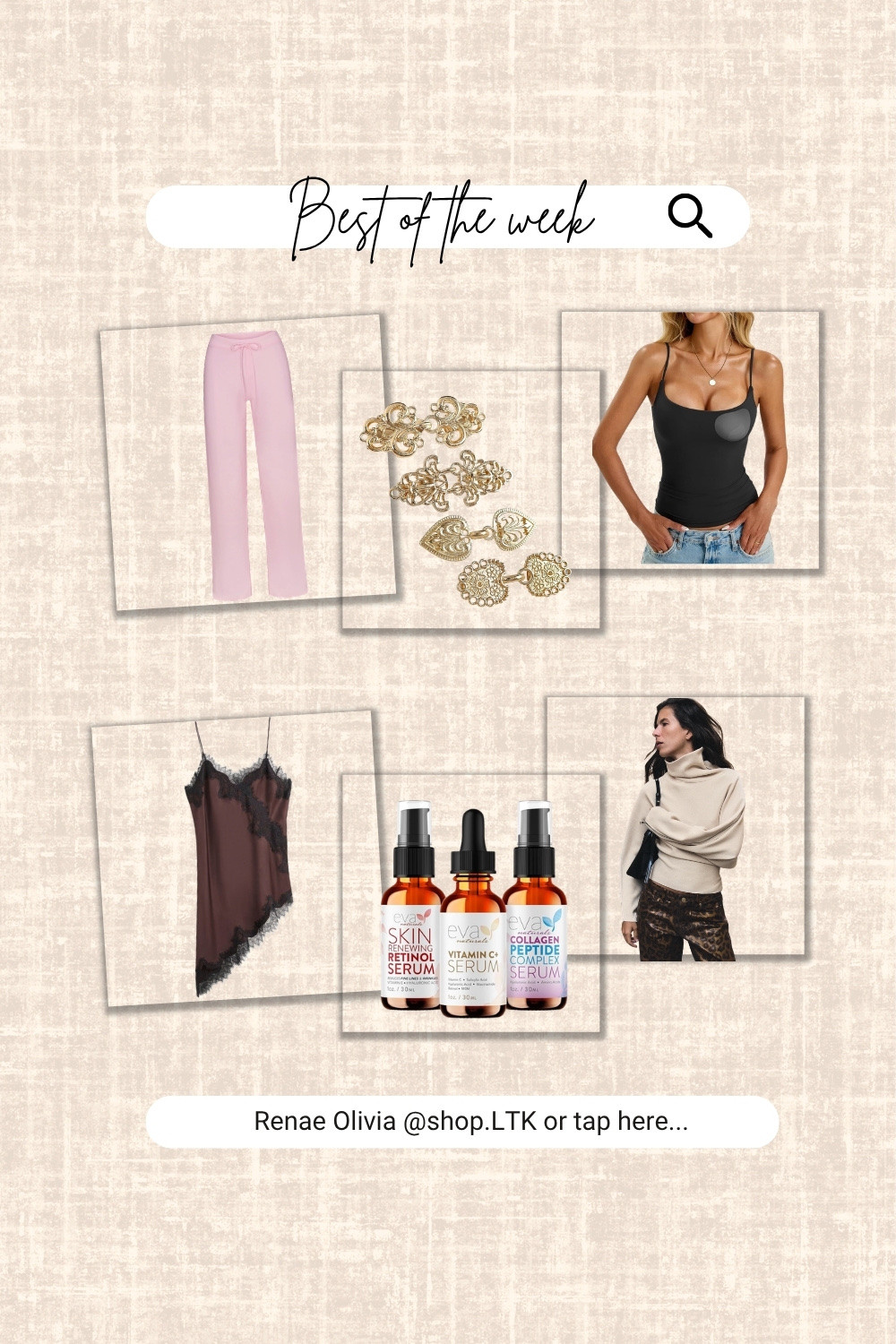 Best of the Week! 

Pants, cami, shawl clips, jumper, tank top

#LTKhome #LTKbeauty #LTKstyletip