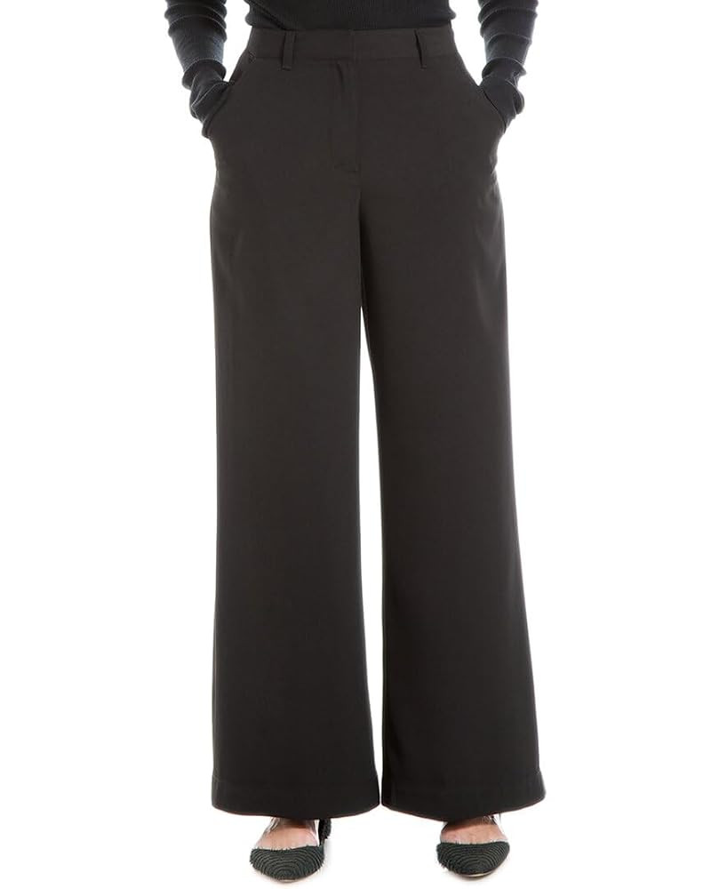 Max Studio Wide Leg Zip Front Trouser | Amazon (US)