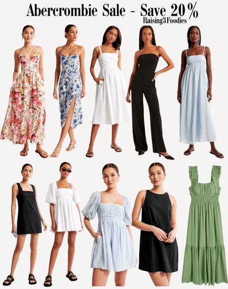Abercrombie Spring and Summer Ready Dresses!  Save 20% due the Summer Kickoff Event! 


#LTKunder100 #LTKsalealert #LTKstyletip