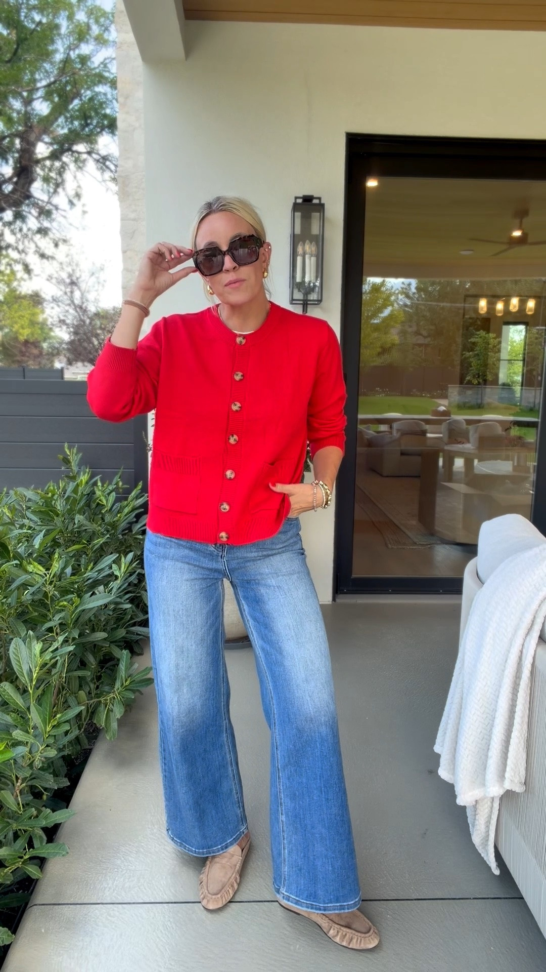 One of my favorite short sleeve sweaters made long!

#LTKootd #LTKgrwm #LTKmomlife