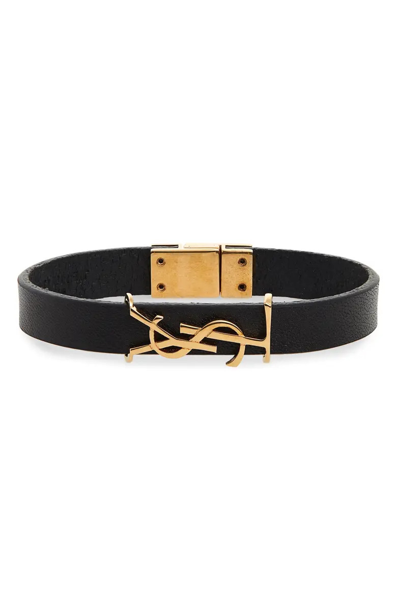 Opyum YSL Leather Bracelet | Nordstrom