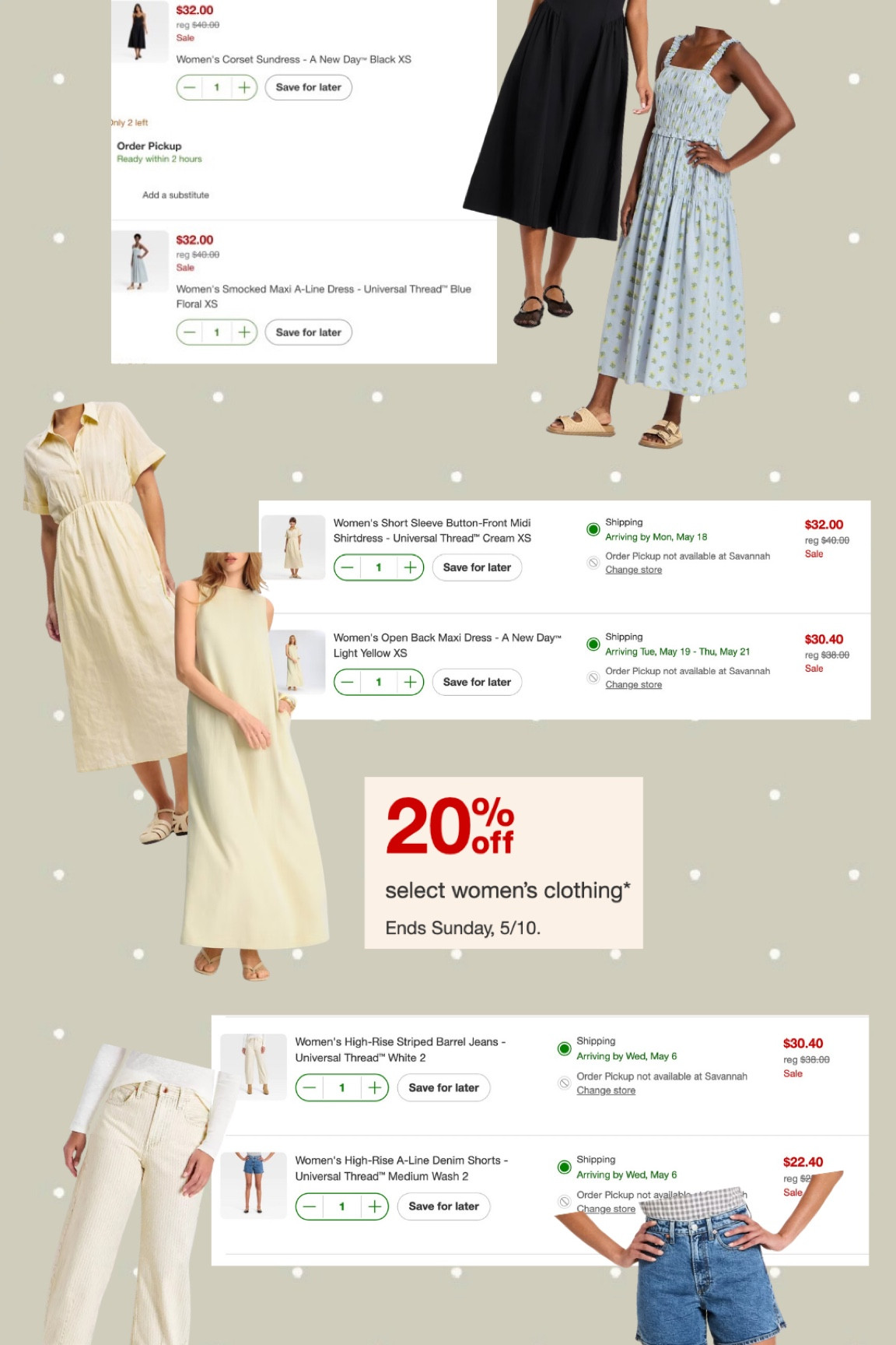 quick little Target order while their clothing is 20% off! 

#LTKSaleAlert