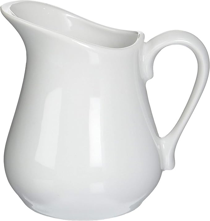 Bia Cordon Bleu Inc Bia Cordon Bleu Inc 8 Oz White Porcelain Pitcher, White | Amazon (US)