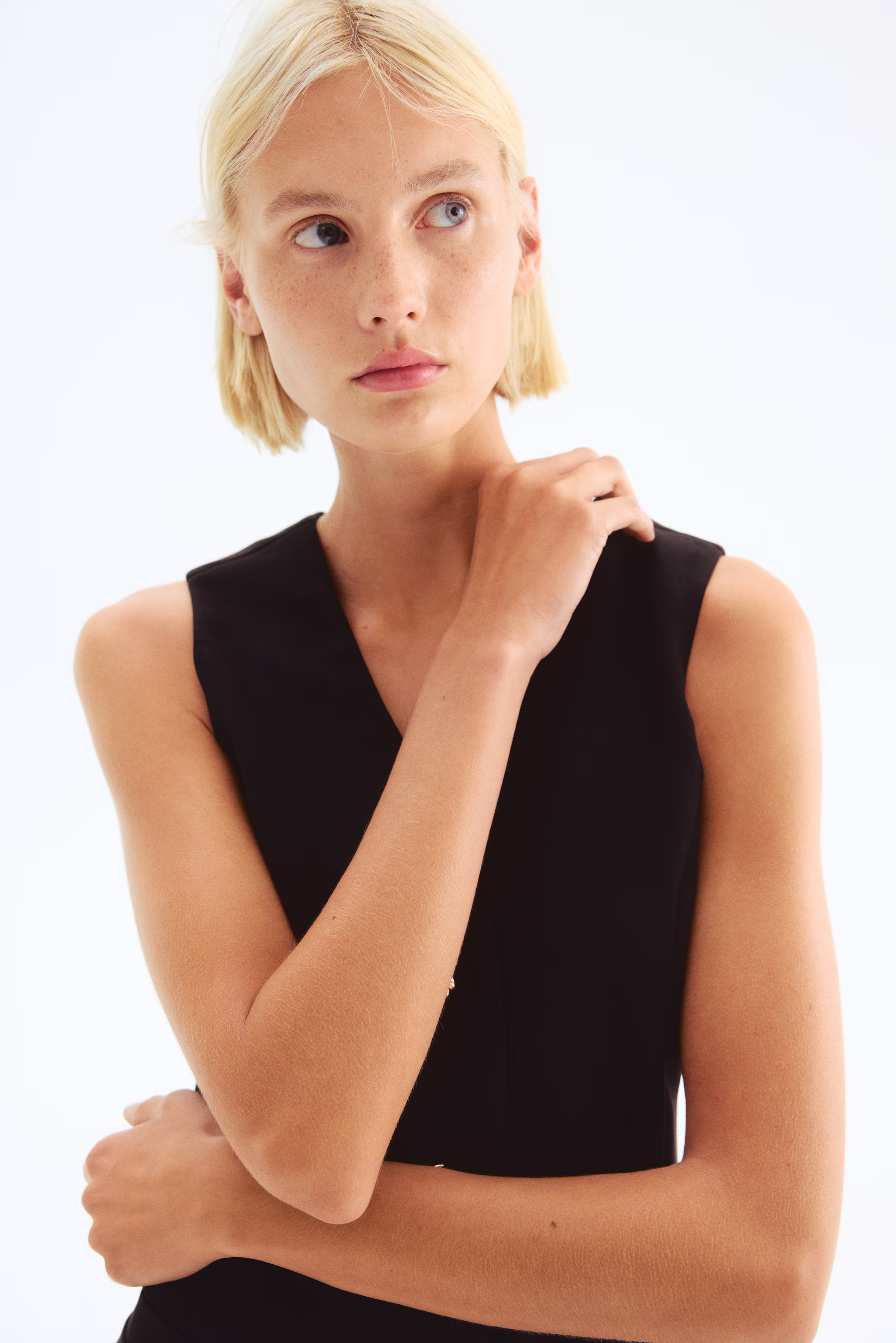 Button-Front Dress | H&M (US + CA)