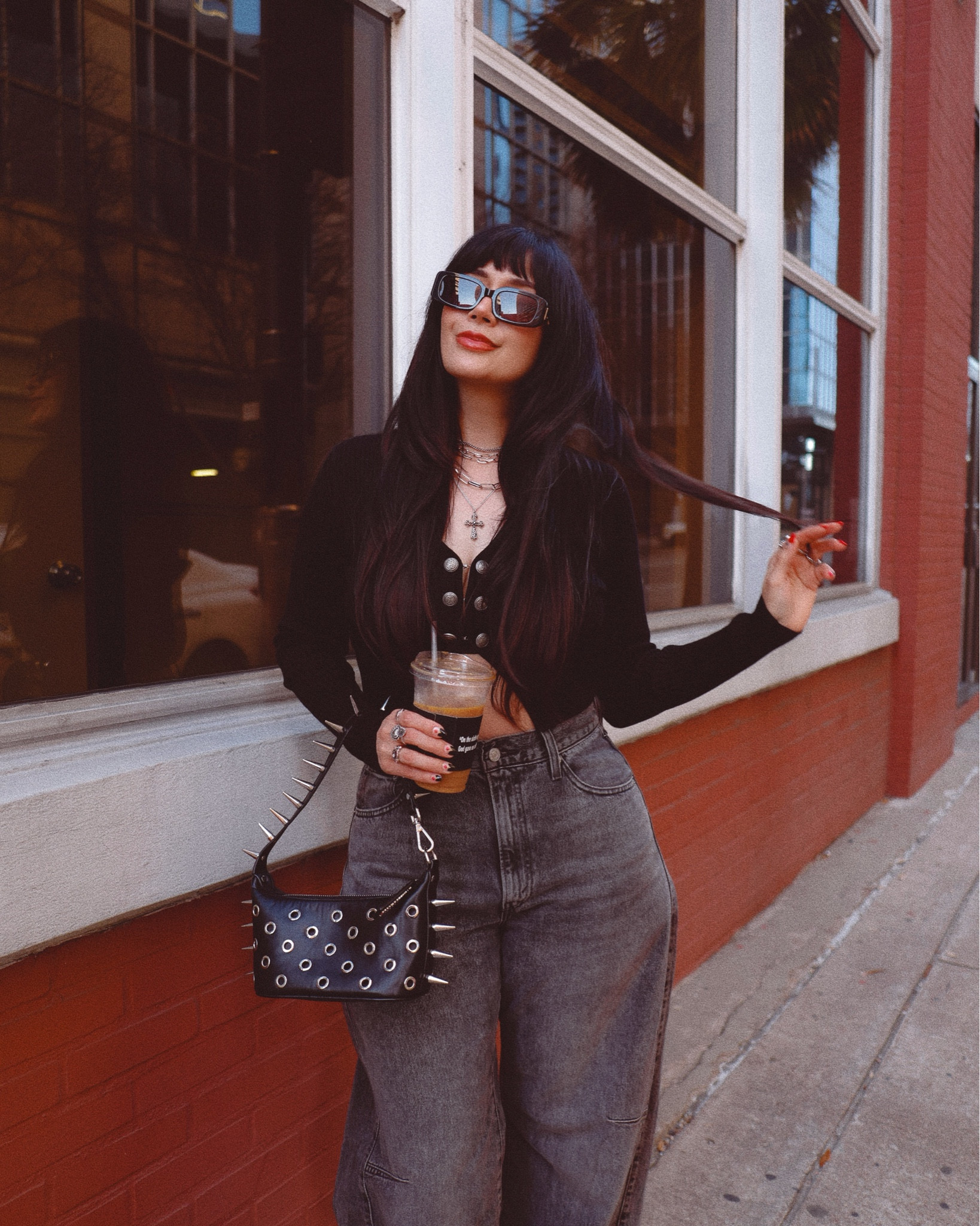 coffee date ootd 🖤 

#LTKgrwm #LTKootd #LTKSpringSale