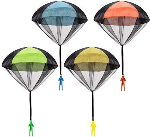 Amazon.com: Parachute Toy, Tangle Free Throwing Toy Parachute, Outdoor Children's Flying Toys, No... | Amazon (US)