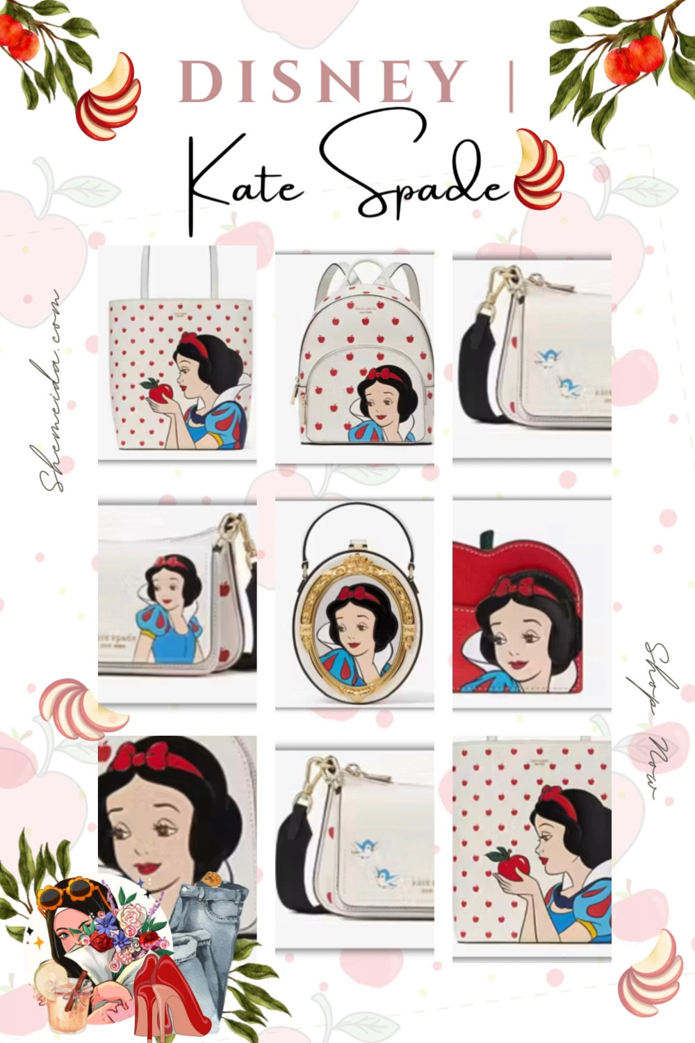New Disney | Kate Spade Snow White Bags! 




#LTKtravel #LTKitbag