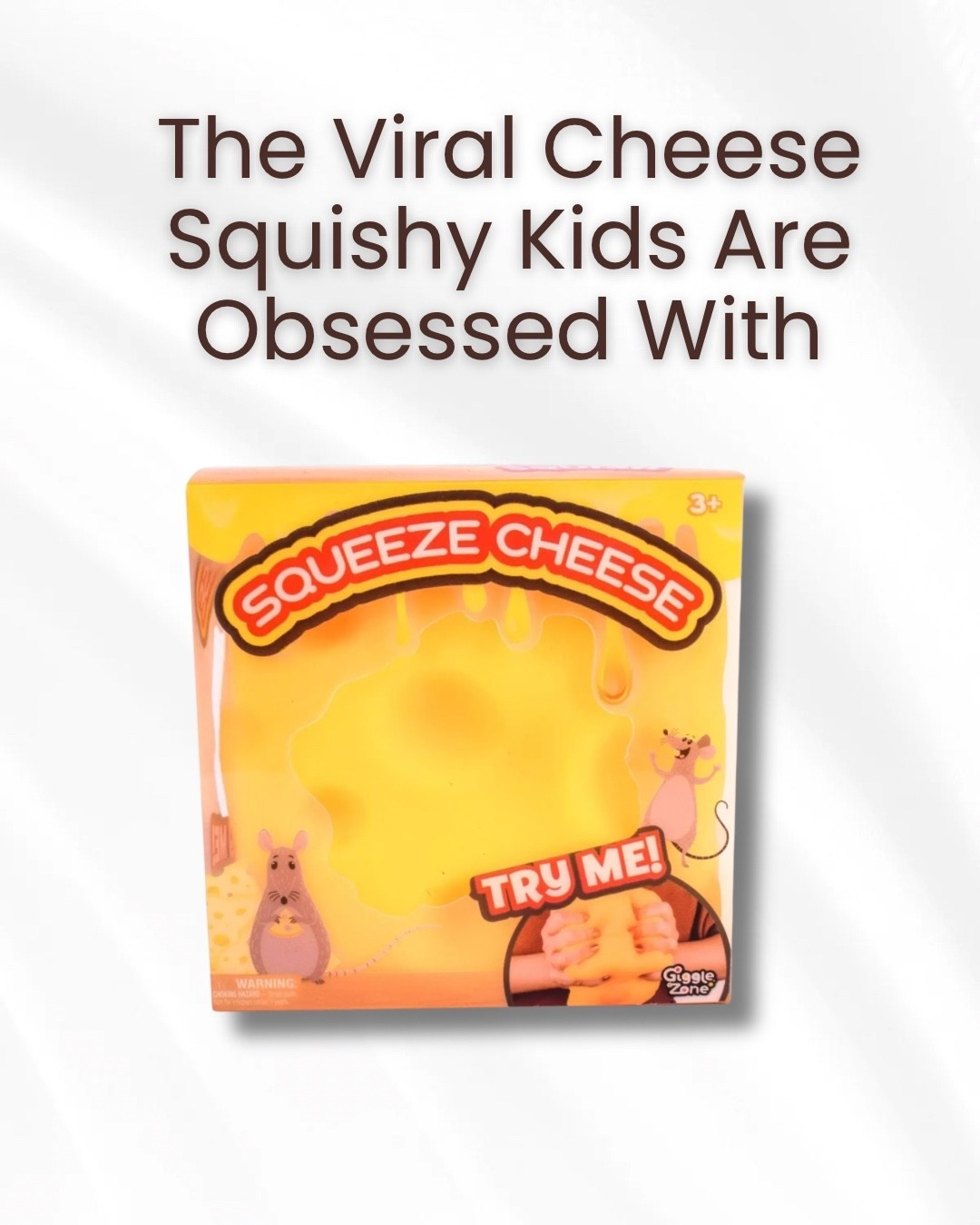 Viral squeeze cheese squishy toy for kids that’s all over TikTok right now.

It’s one of those oddly satisfying sensory toys that kids/preteens keep picking up over and over again.

Linking the viral cheese squishy toy here in case your kids are in their squishy era too.


#LTKSeasonal #LTKKids #LTKU