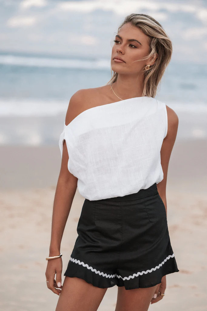 Sloane Short - Black White | Petal & Pup (US)