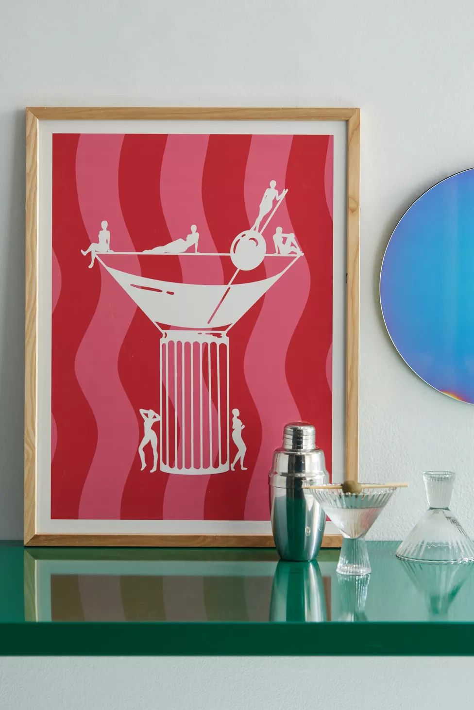 Megan Steiger Liquid Lady Art Print | Urban Outfitters (US and RoW)