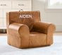 Kids Anywhere Chair®, Caramel Faux Leather | Pottery Barn Kids
