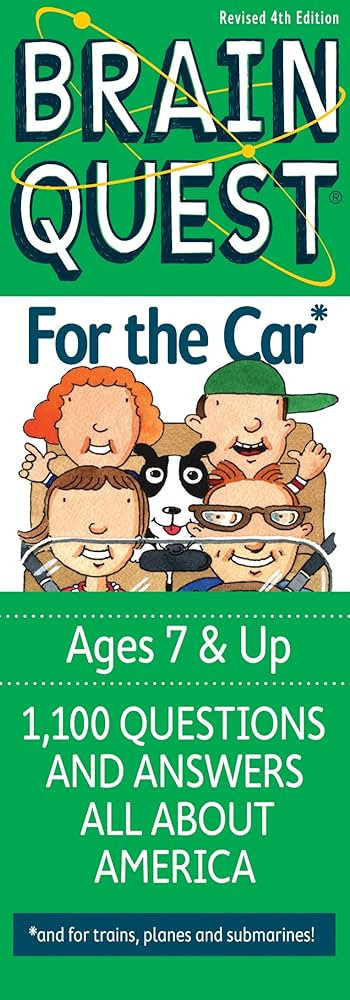 Brain Quest for the Car: 1100 Questions and Answers to Challenge the Mind. Teacher-approved! (Bra... | Amazon (US)