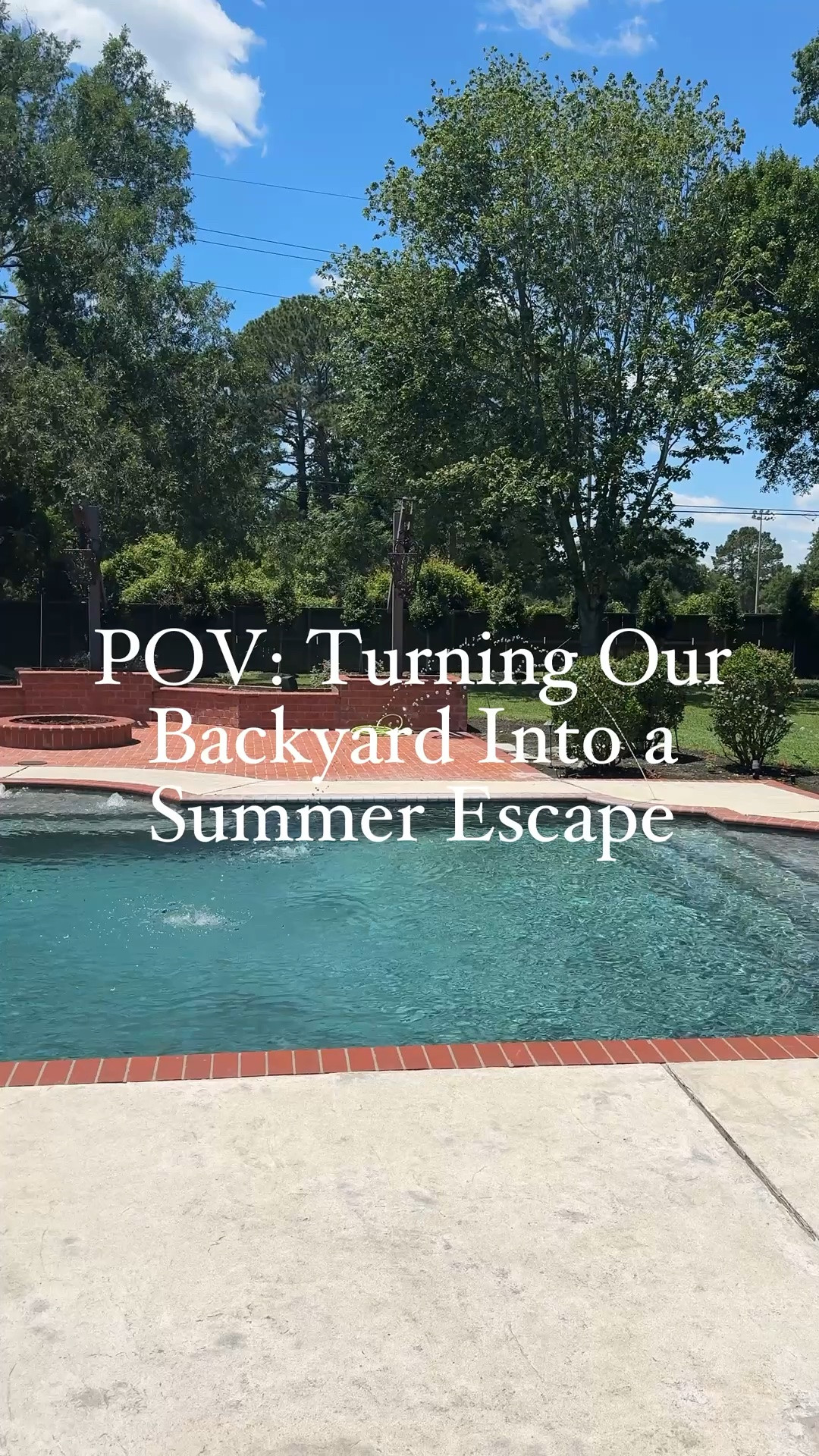 #ad One thing about me… if I have a vision for a space, I’m going to start bringing it to life even if the “official” renovation is still far away 😂 The backyard was one of the biggest reasons we fell in love with this home, so even though the indoor renovation is the priority right now, I still wanted this space to feel beautiful and usable for summer. @wayfair #Wayfair #WayfairPartner 

There’s still so much I want to add — planters, greenery, outdoor rugs, lighting — but this feels like the start of turning this backyard into our little summer escape.


outdoor furniture, backyard inspiration, poolside loungers, patio styling, designer look for less, black and white home, outdoor decor, summer backyard ideas

#LTKHome #LTKSeasonal #LTKSaleAlert