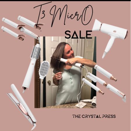 T3 MICRO SALE. Hair tools sale. The best hair tools. T3 friends and family sale. Gift for beauty lovers. Hair care sale. Hair tool sale. Luxury hair tools. Holiday gift ideas for beauty lovers! Hair dryer, curling wand, curling iron. 

#LTKHoliday #LTKbeauty #LTKsalealert