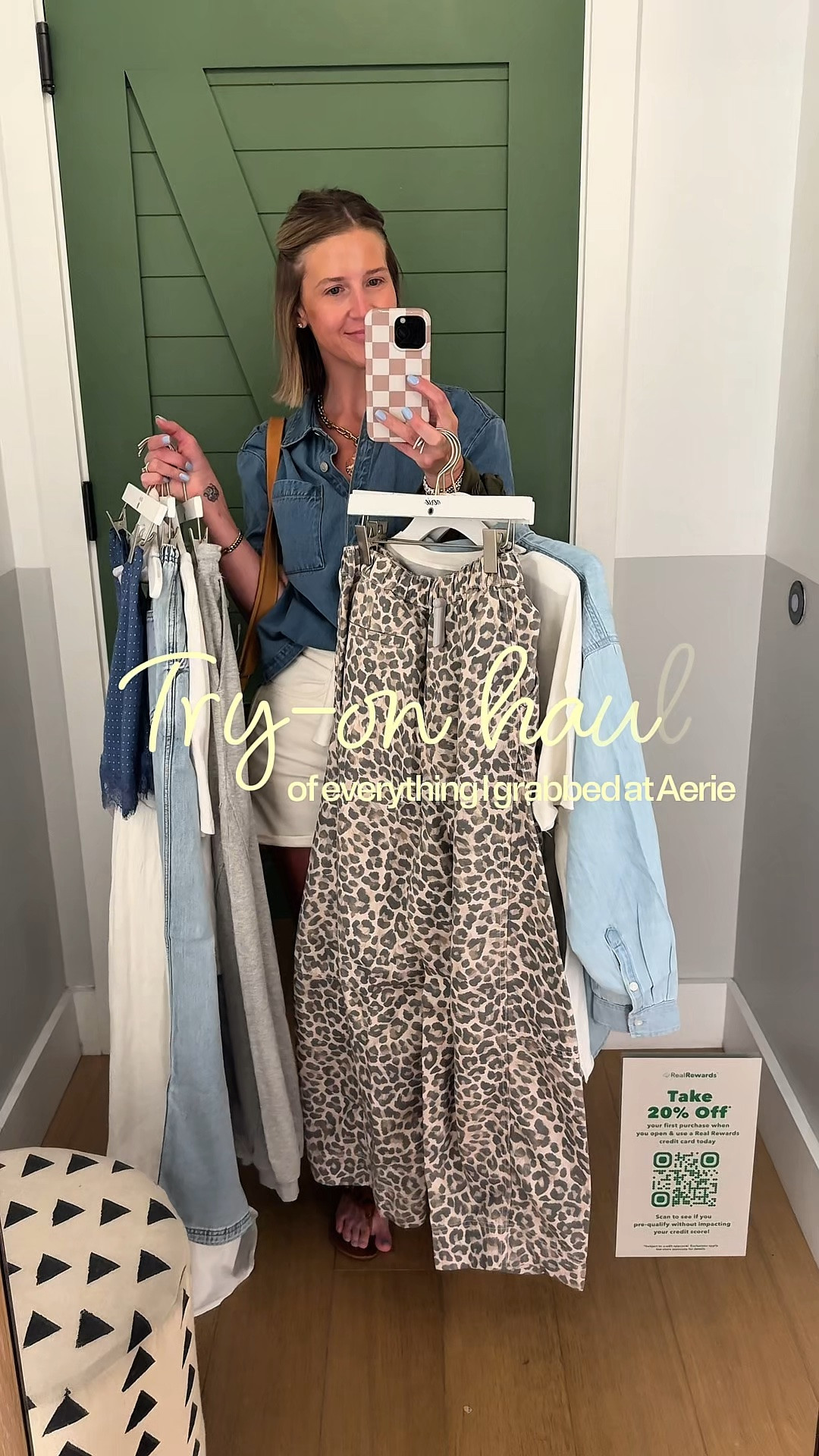 You know it’s a good try-on haul when it all comes home! Staples that will carry right on in to fall! 
I am 145lbs 5’7 
Tops-Small
Skirt-Small 
Pants (cheetah & gray-Medium) 
Denim- Small, regular 

Aerie Try-on Haul, Sale, Summer, comfies, Fall transition, sale

#LTKootd #LTKmomlife #LTKselfcare