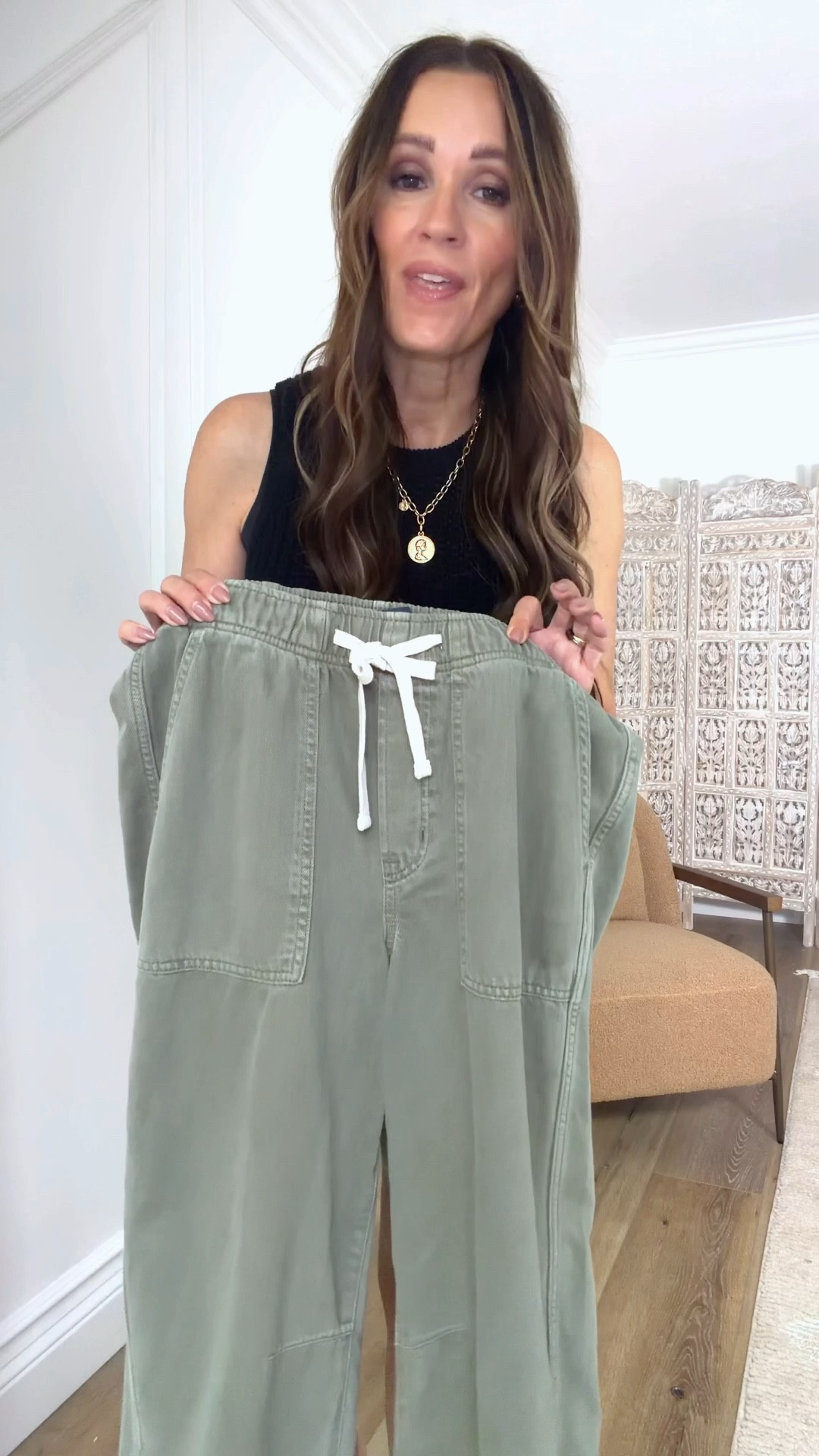 My favorite olive jeans are back!

Wearing small 

#LTKgrwm #LTKOver40 #LTKootd