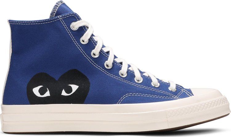 Comme des Garçons PLAY x Chuck 70 High 'Blue Quartz' | GOAT