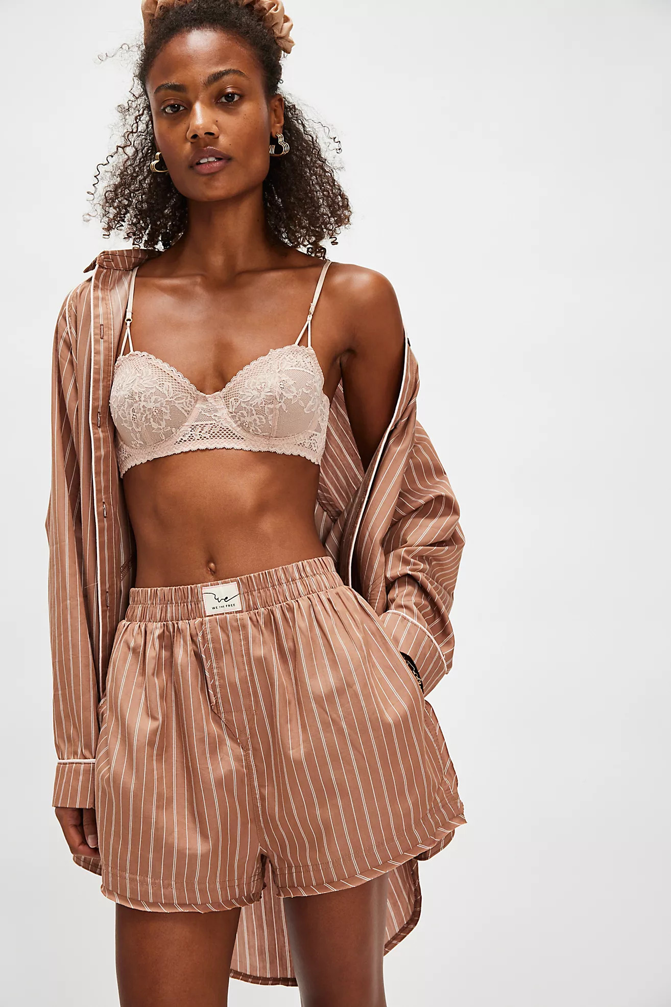 We The Free Day To Day Striped Boxers | Free People (UK)