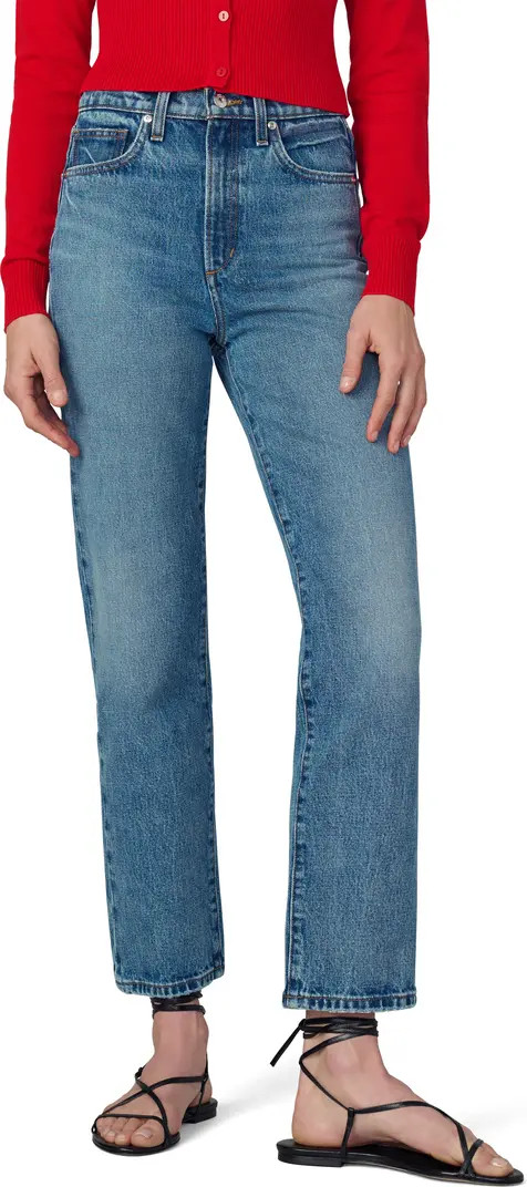 The Margot High Waist Ankle Slim Straight Leg Jeans | Nordstrom Rack