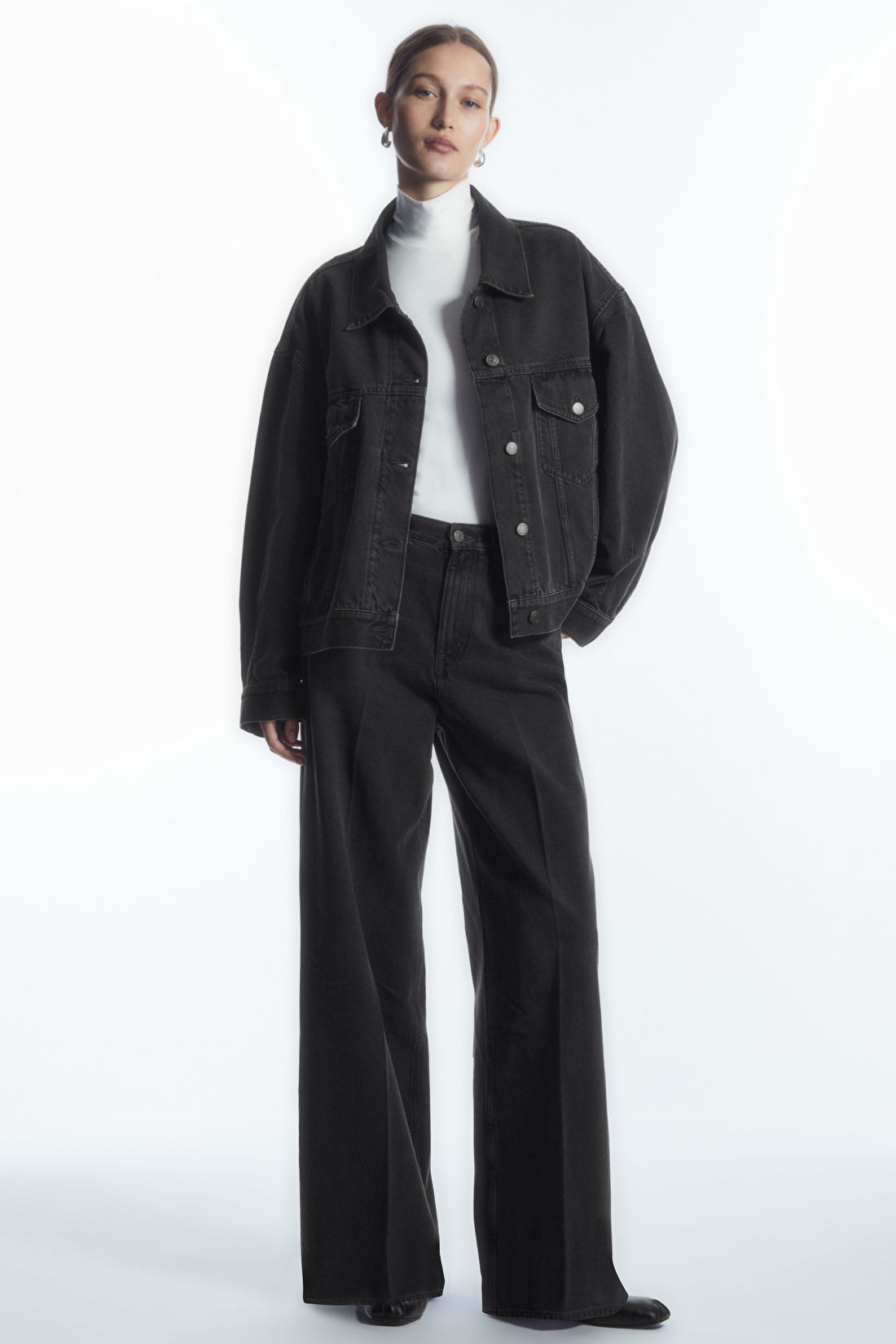 TIDE JEANS - Washed black - WASHED BLACK - Jeans - COS | COS (US)