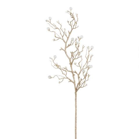 Pier Place Frosty Faux Gemstone Spray | World Market