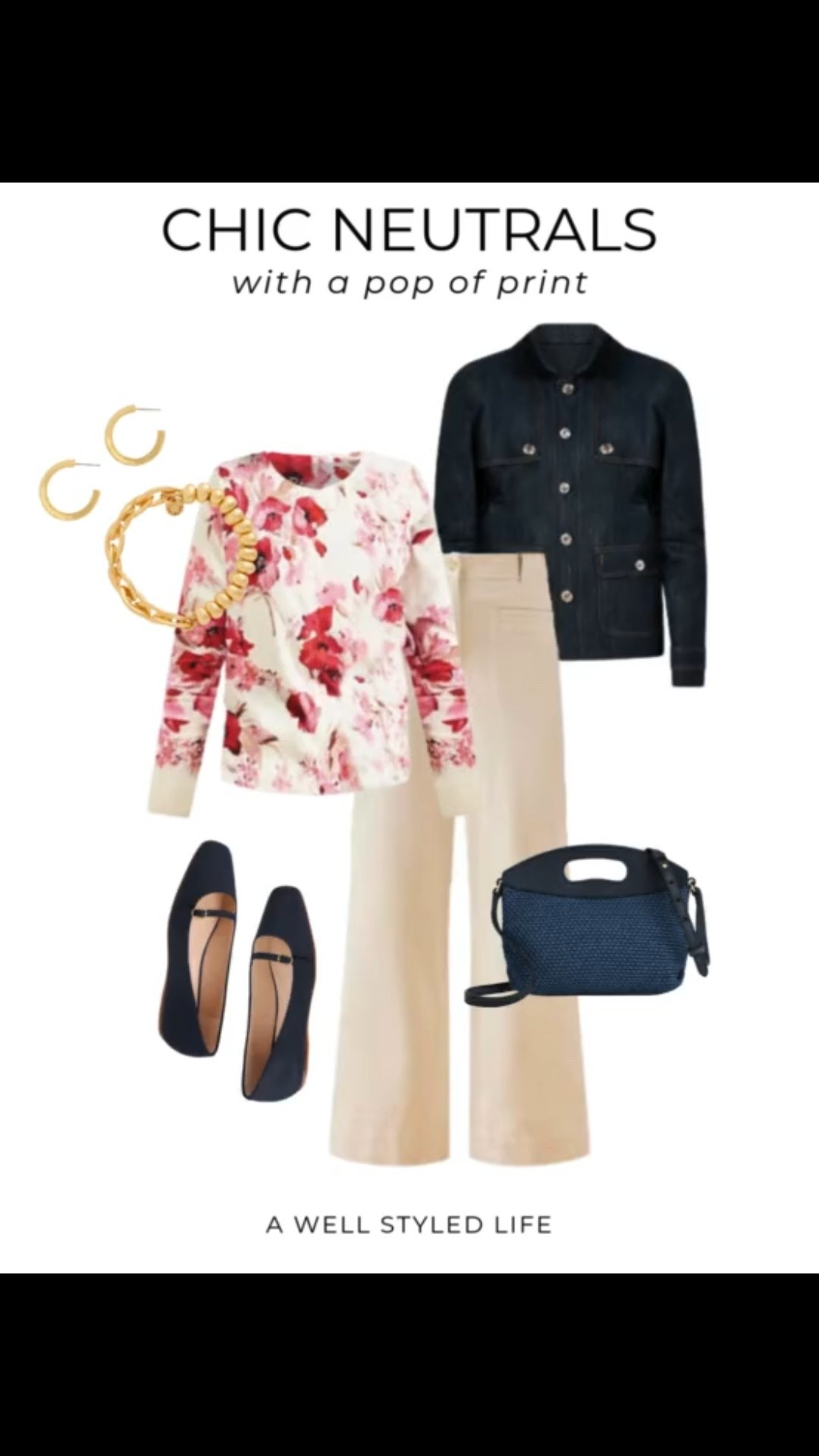 Spring Outfit Inspiration

An effortlessly feminine look for casual days! Love how this floral sweater adds the perfect pop of color to a simple white tee and jeans. Finished with neutral ballet flats & a delicate necklace for a chic touch. 

#Fashionover50 #LTKOver50Style #fashion #outfitinspiration #outfit #springoutfit #springfashion #transitionoutfit #springstyle #LTKSpringStyle #EffortlessChic #FloralFashion #ClassicCasual

#LTKSaleAlert #LTKOver40 #LTKStyleTip