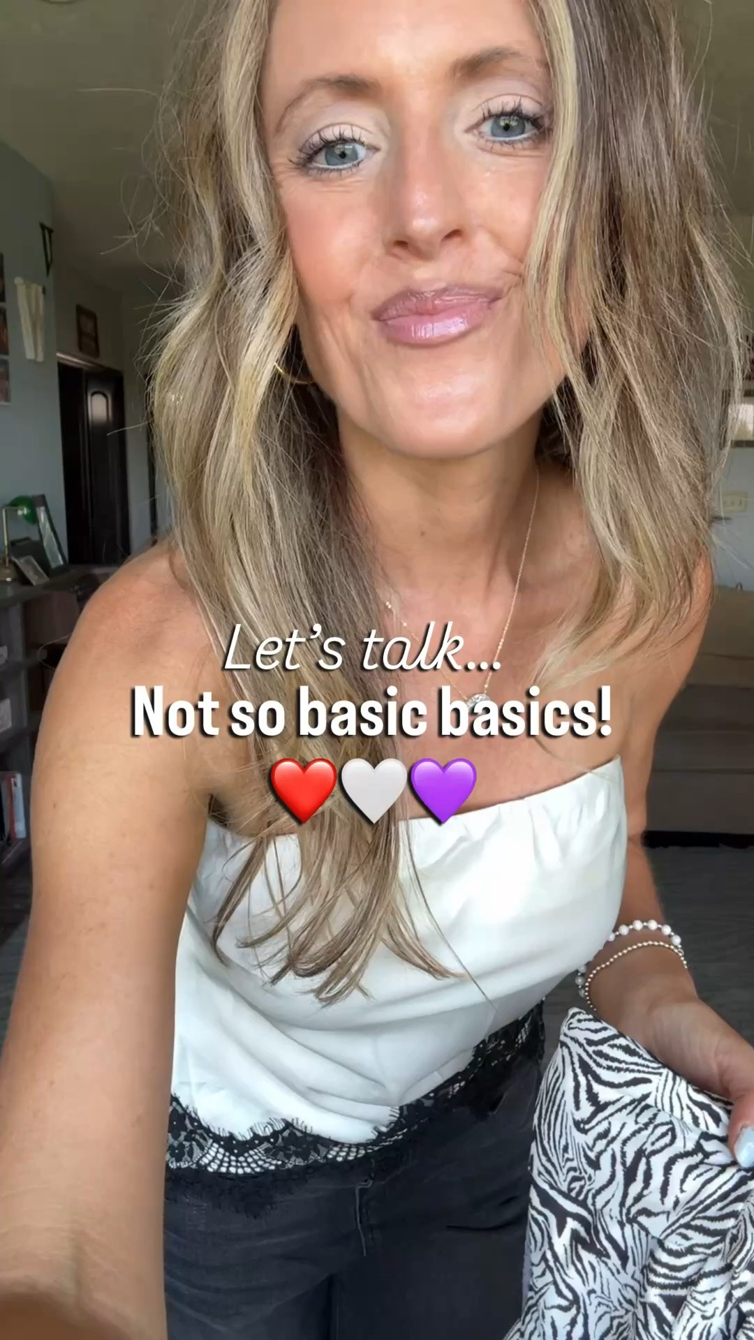 Your basics don’t have to be boring 😉✨

A little print, a little detail, and suddenly the “simple” pieces become the outfits everyone asks about ❤️🦓💜 These are the not-so-basic basics I’ll be reaching for all season!

Which one is your favorite? Tell me below 👇

women’s fashion over 40, affordable fashion finds, trendy tops, summer outfits, casual chic style, mom style inspiration, cute tank tops, halter tops, statement basics, everyday outfit ideas

#FashionOver40 #AffordableStyle #SummerStyle #MomStyle
