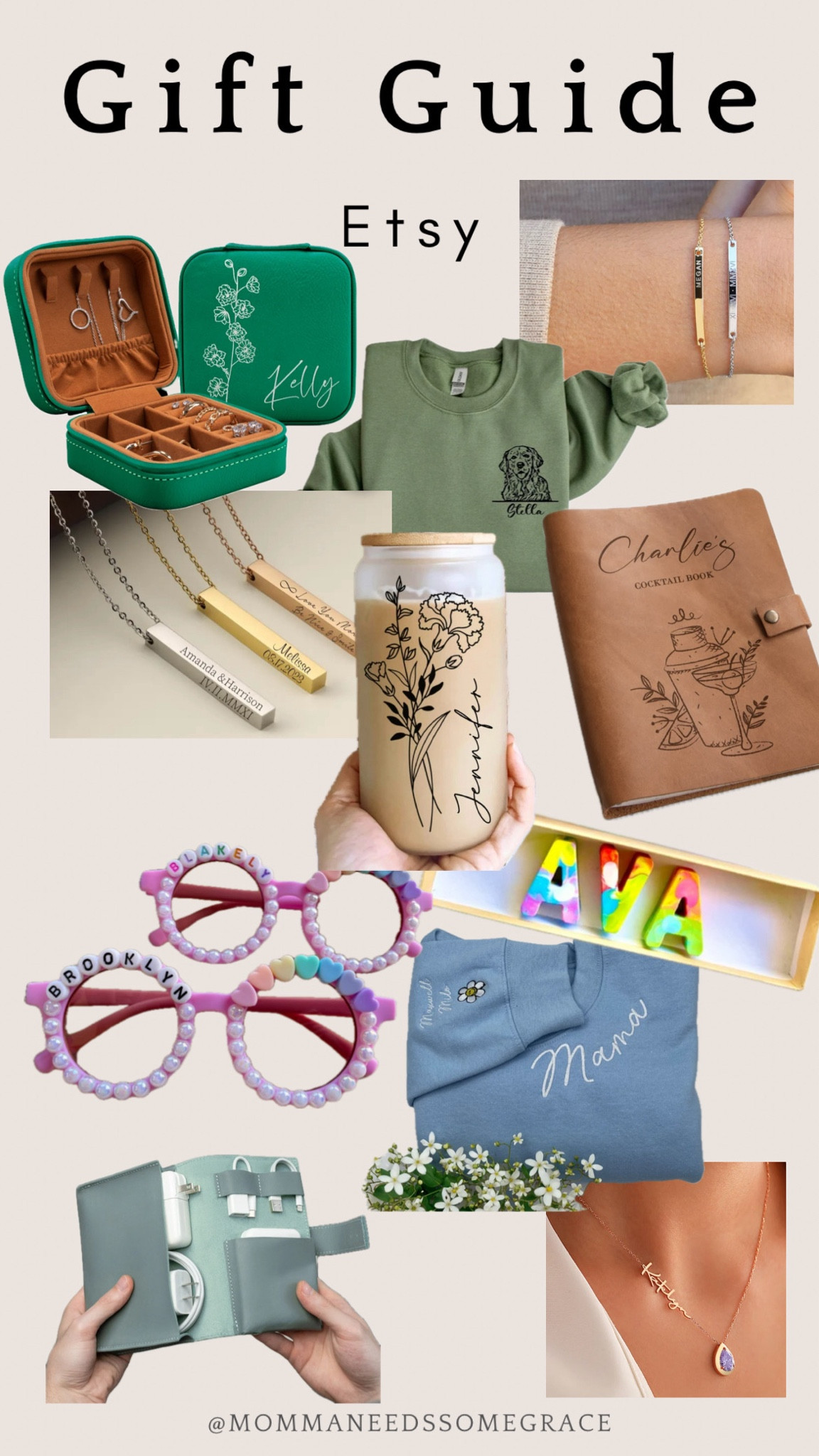 Great personalized gift ideas from Etsy! 

#LTKGiftGuide #LTKSeasonal #LTKFindsUnder100