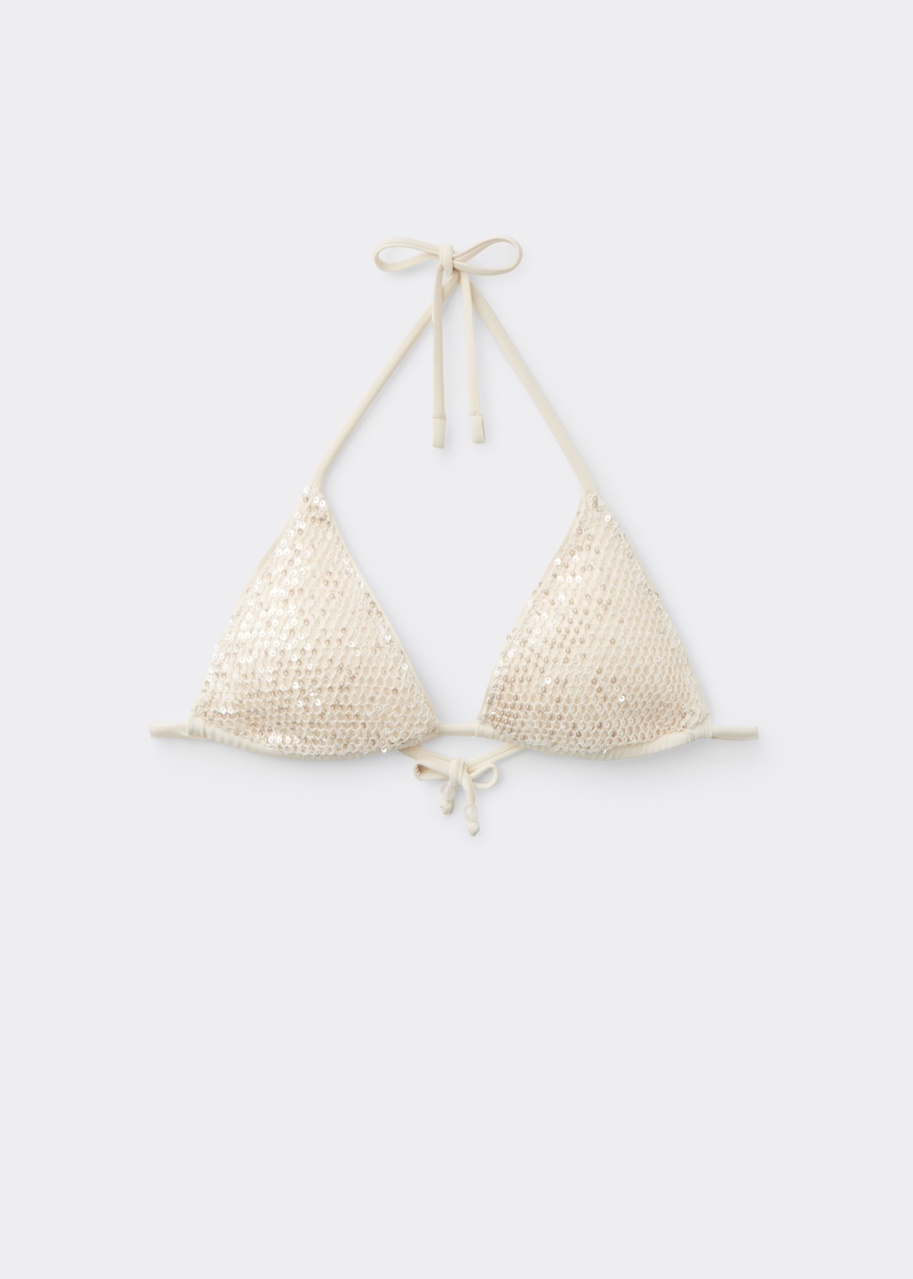 Triangle Swimsuit Top Sequin Net | Calzedonia US
