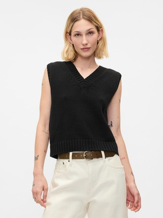 Oversized Sweater Vest | Gap (US)