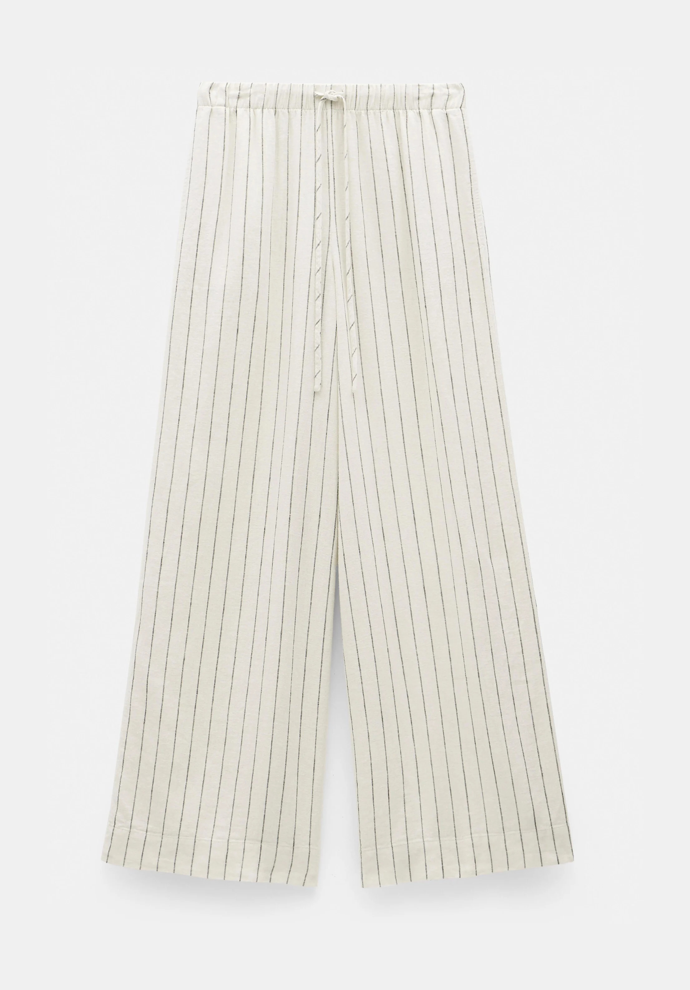 Linen Blend Petunia Wide Leg Trousers | Hush UK