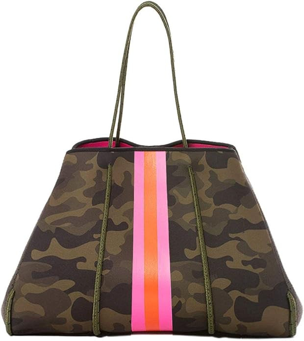 Haute Shore - Greyson Show-Off Neoprene Tote Bag w/Zipper Wristlet Inside | Amazon (US)