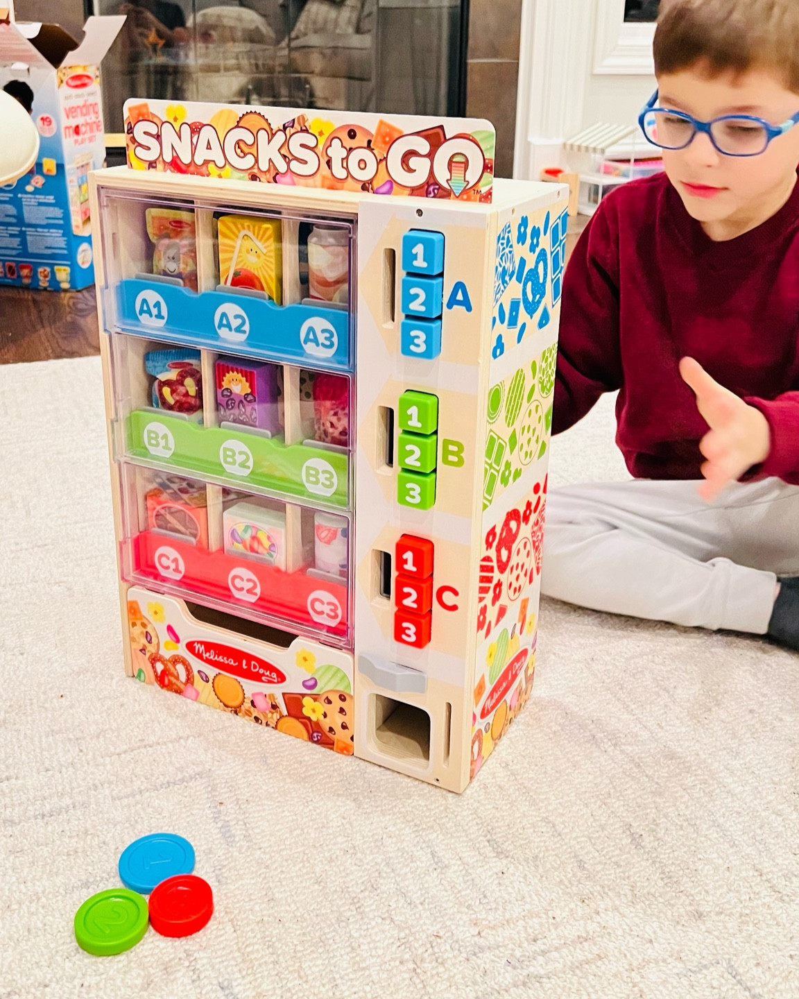 Snacks vending machine!! The best gift! My kids are obsessed at 3 and 5 years old!! 

#giftidea #toddlergift 

#LTKkids #LTKGiftGuide #LTKHoliday