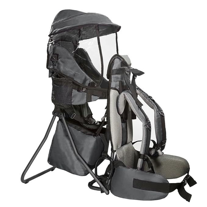 ClevrPlus Cross Country Baby Backpack Hiking Child Carrier Toddler Gray | Amazon (US)