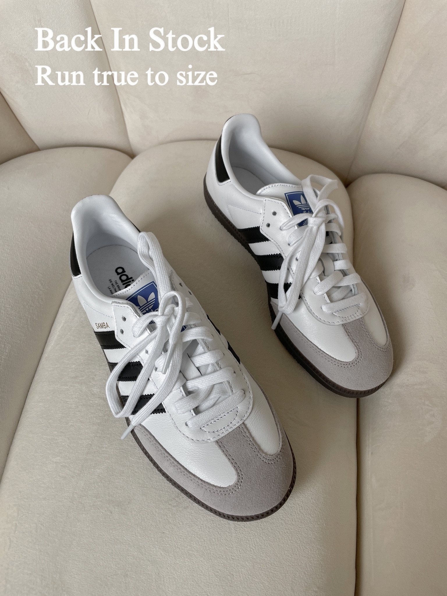 Adodas samba sneakers women. Run true to size 🤍


#LTKshoecrush