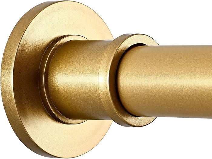 BRIOFOX Shower Curtain Rod Adjustable 18-64 Inch, No Drilling Non Slip Stainless Steel Spring Ten... | Amazon (US)