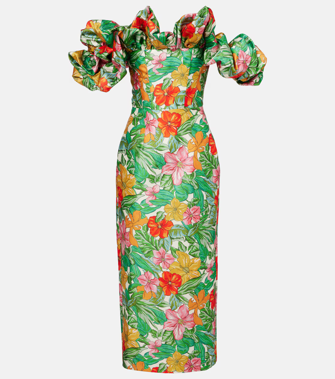 Printed off-shoulder maxi dress | Mytheresa (US/CA)