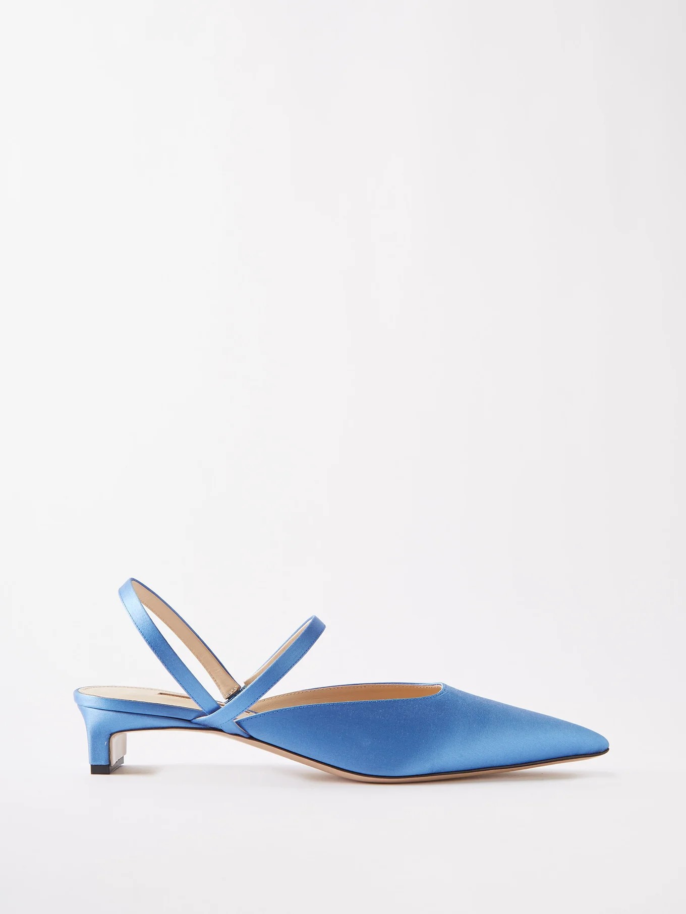 Katrina satin kitten-heel pumps | Matches (UK)