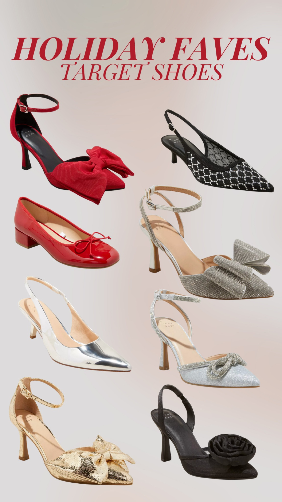 LOVE all these holiday shoes from Target. Great price & so cute.

#LTKSeasonal #LTKStyleTip #LTKHoliday