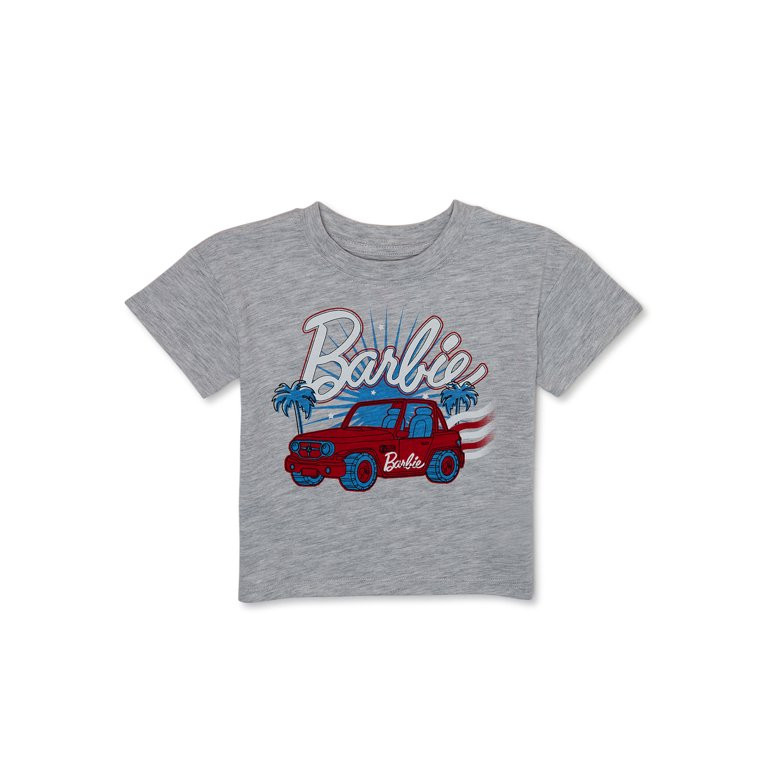 Barbie Toddler Girl Americana T-Shirt, Sizes 12M - 5T | Walmart (US)