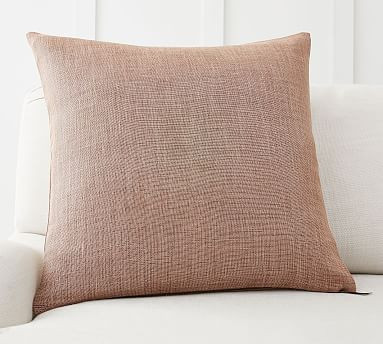 Belgian Linen Pillow Cover | Pottery Barn (US)