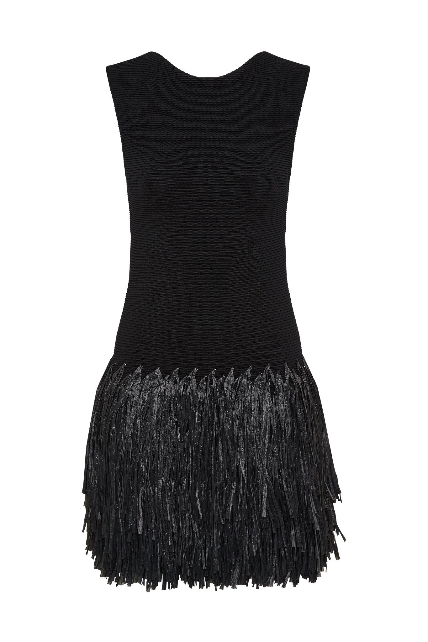 Rushes Raffia Knit Mini Dress | aje. (US, UK, Europe, ROW)