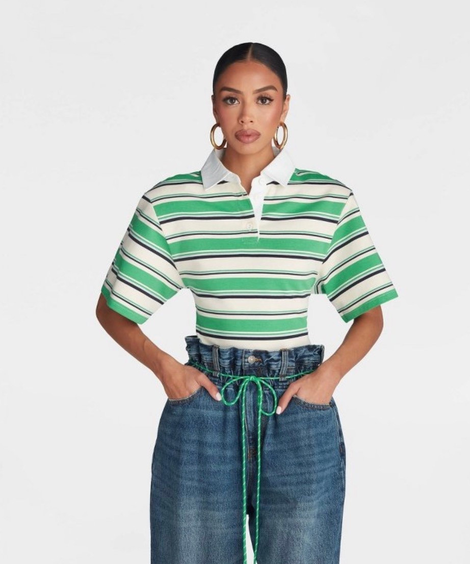 This rugby shirt has shoulder pads and it’s so good!!!!!!

#LTKgrwm #LTKMidsize #LTKOver40